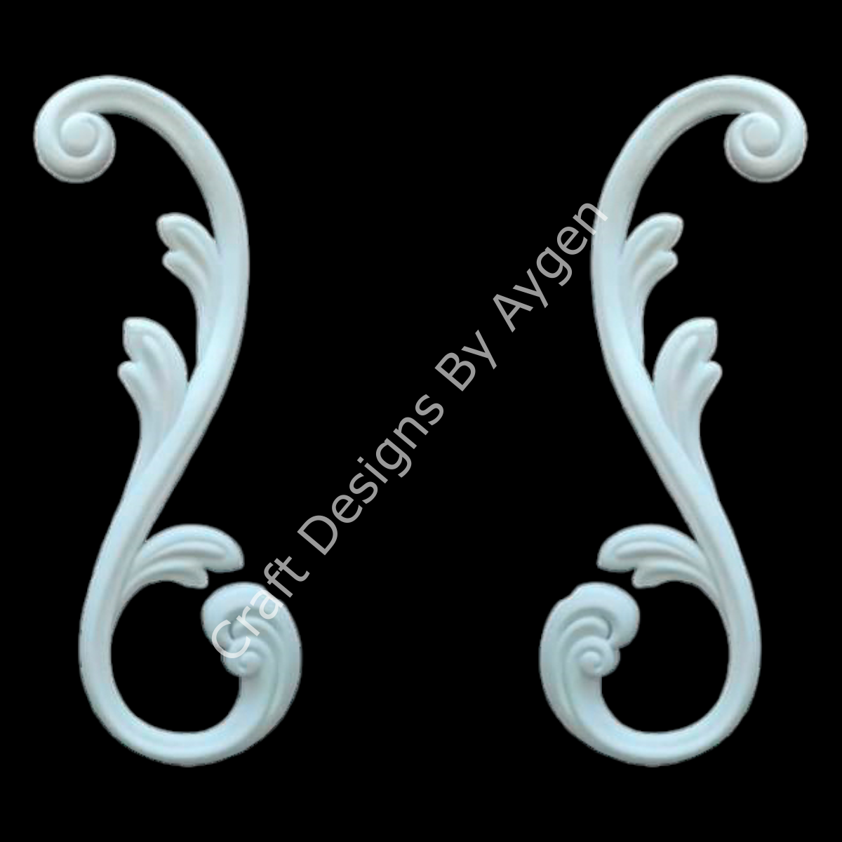 Boyanabilir Çıta&Aplik Objeler -ESNEK APLİK EA 12 17 X 5 CM