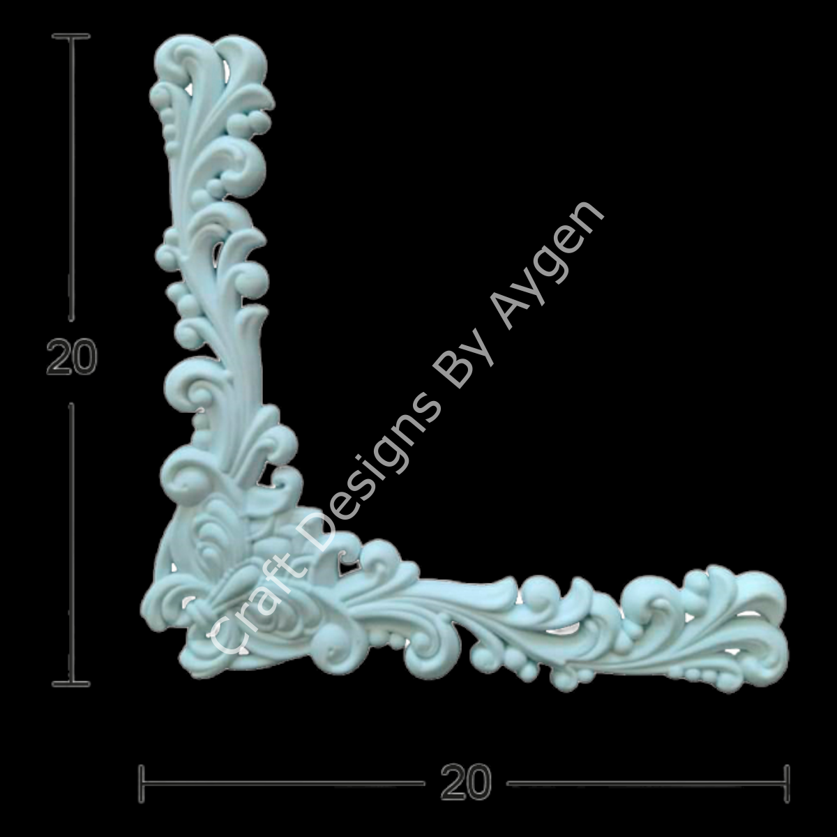 ESNEK APLİK EA 15 20 X 20 CM