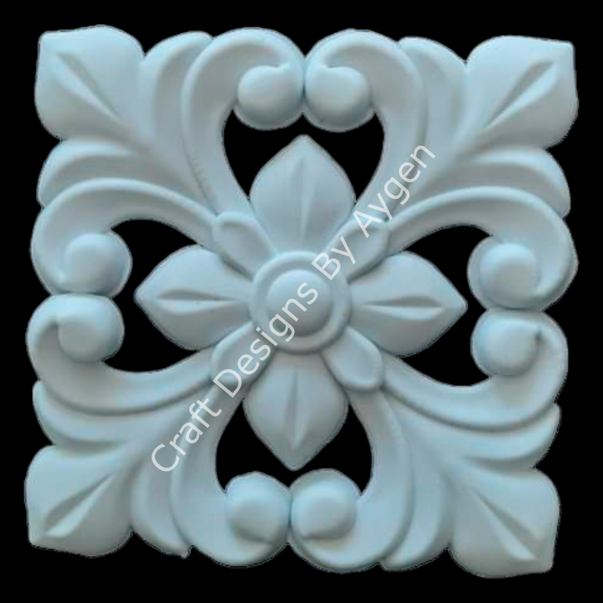 Boyanabilir Çıta&Aplik Objeler -ESNEK APLİK EA 17 10 X 10 CM