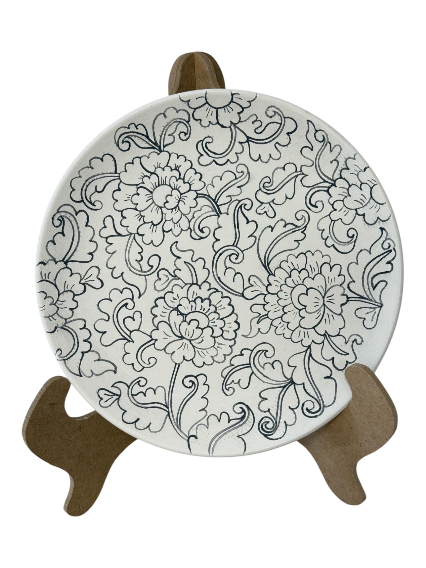 MERTABAN TABAK 18 CM - ÇİÇEK