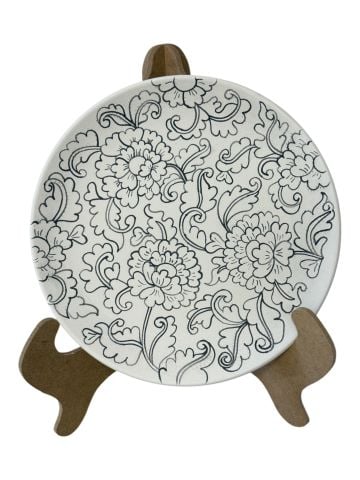 MERTABAN TABAK 18 CM - ÇİÇEK