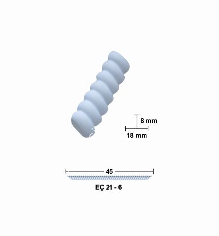 EÇ 21-6 45 cm ESNEK MOBİLYA ÇITASI