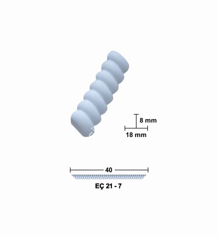 EÇ 21-7 40 cm ESNEK MOBİLYA ÇITASI