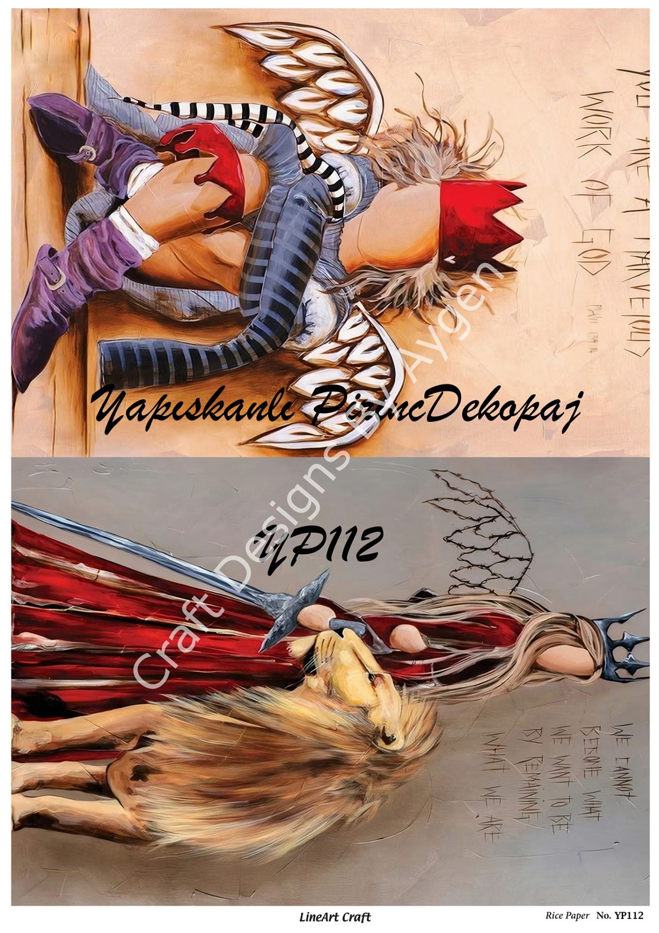 YAPIŞKANLI PRİNÇ KAĞIDI YP 112