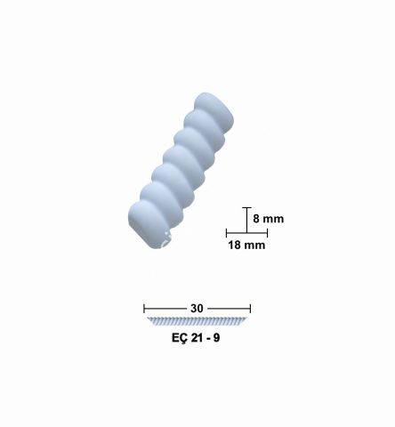 EÇ 21-9 30 cm ESNEK MOBİLYA ÇITASI