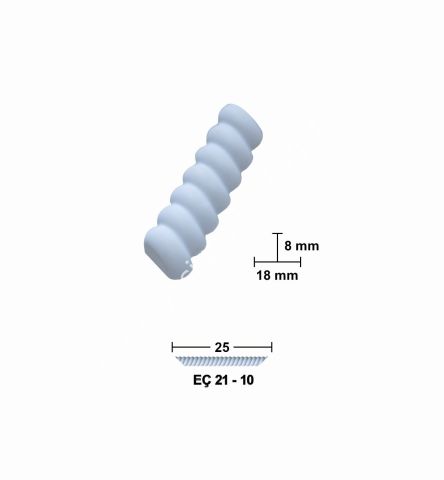 EÇ 21-10 25 cm ESNEK MOBİLYA ÇITASI