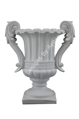 Boyanabilir Polyester Ham Objeler -KUPA 21X18 CM