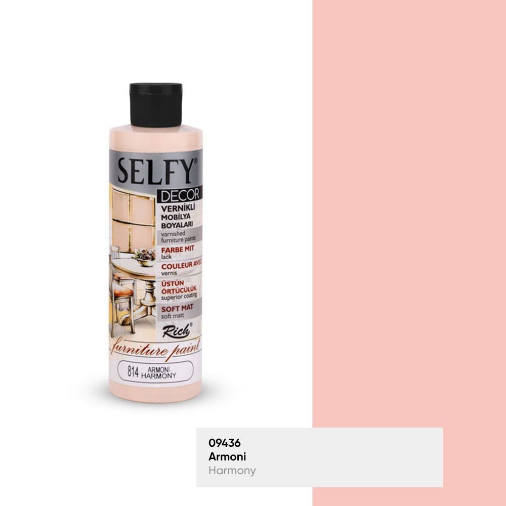 SELFY DECOR MOBİLYA BOYASI - ARMONİ 240ml