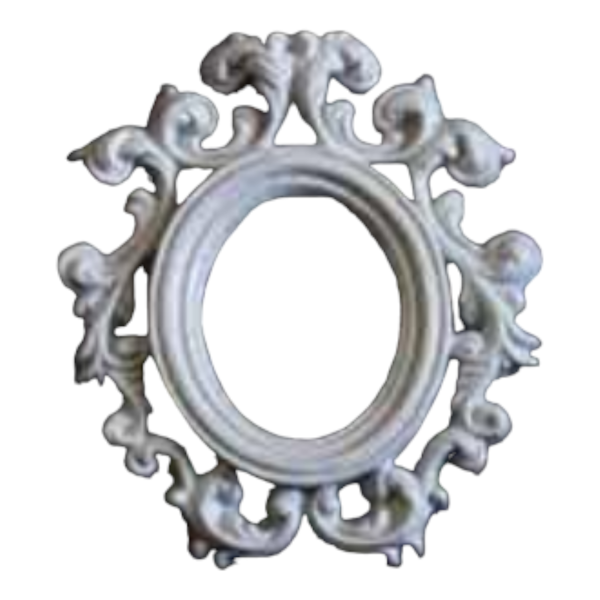 Boyanabilir Polyester Ham Objeler -TEKLİ ÇERÇEVE 15 X 14 CM