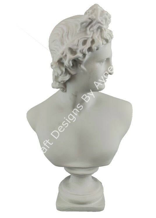 Boyanabilir Polyester Ham Objeler -KAİDELİ SAĞA BAKAN ERKEK BÜST 31X19 CM