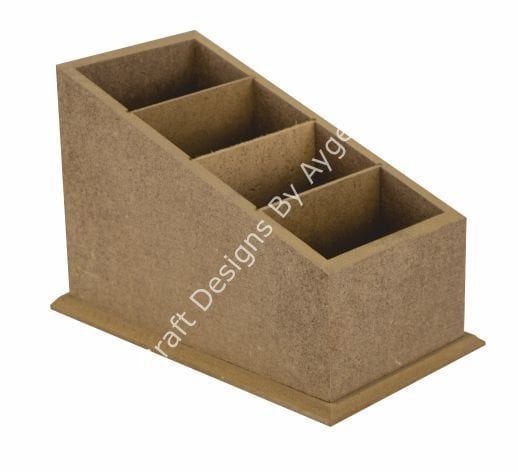 Boyanabilir Ahşap Ham Objeler - KUMANDALIK