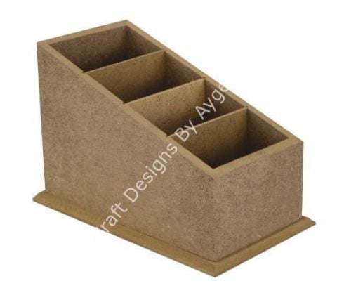 Boyanabilir Ahşap Ham Objeler - KUMANDALIK