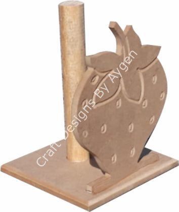 Boyanabilir Ahşap Ham Objeler - ÇİLEK HAVLULUK