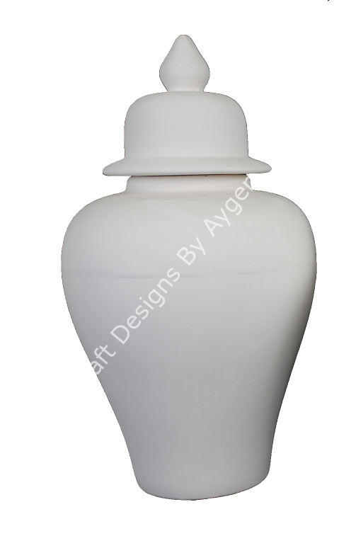 Boyanabilir Seramik Ham Objeler -SERAMİK BÜYÜK ŞAH (36X20)