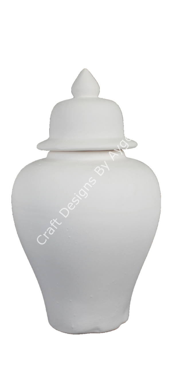 Boyanabilir Seramik Ham Objeler -SERAMİK KÜÇÜK ŞAH (25X12)