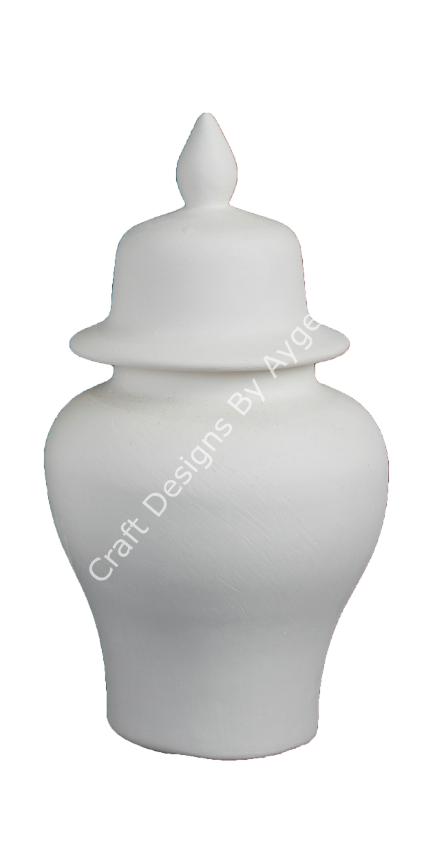 Boyanabilir Seramik Ham Objeler -SERAMİK ORTA ŞAH (30X16)