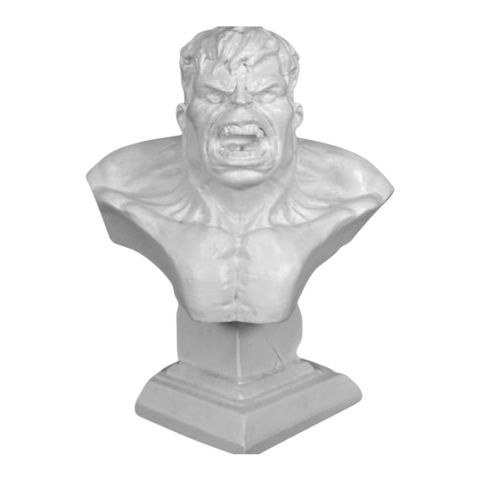 Boyanabilir Polyester Ham Objeler - HULK 16x13x10