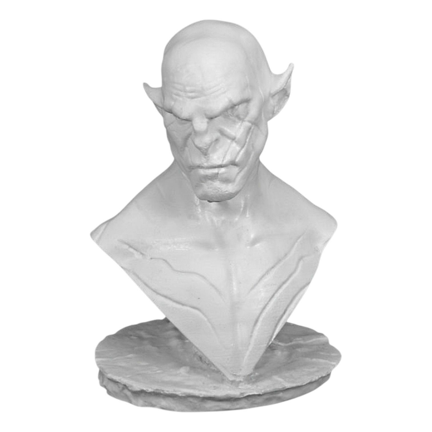 Boyanabilir Polyester Ham Objeler -HOBBIT LORD AZOG THE DEFILER 15X11X9 CM
