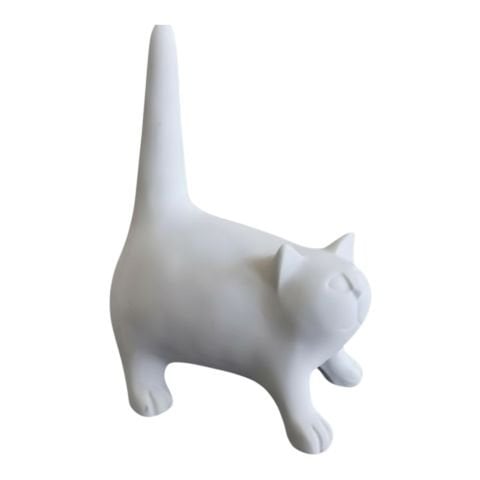 Boyanabilir Polyester Ham Objeler - KEDİ BÜYÜK