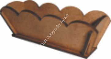 Boyanabilir Ahşap Ham Objeler - MİNYATÜR SAKSI TEKLİ