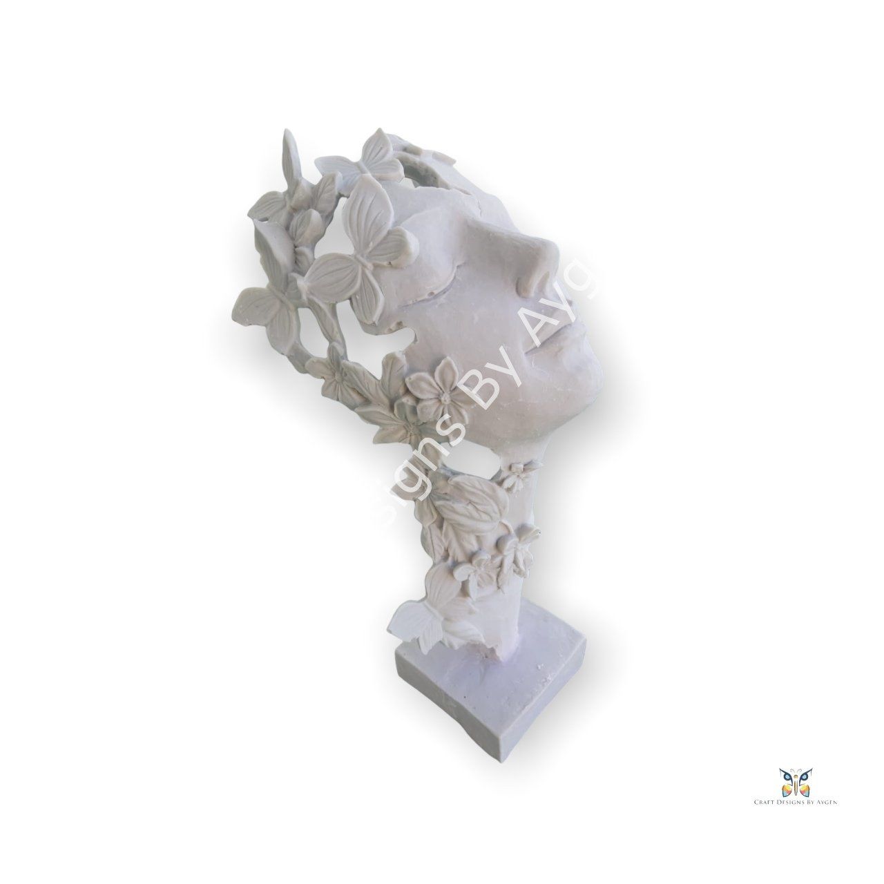 Boyanabilir Polyester Ham Objeler -KELEBEKLİ MASK