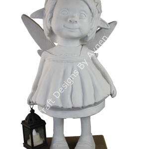 Boyanabilir Polyester Ham Objeler -ŞİRİN KANATLI ELF KIZ